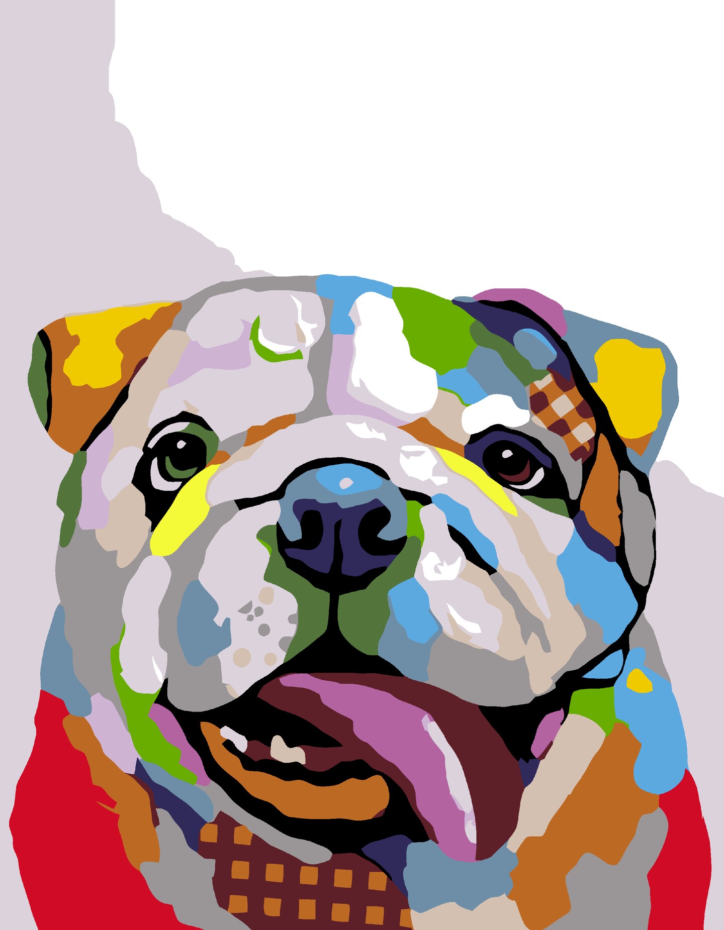 Paint Number Adults Dog, Canvas Painting Numbers