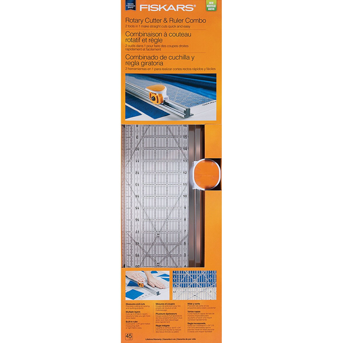 Fiskars Rotary Ruler Combo 6