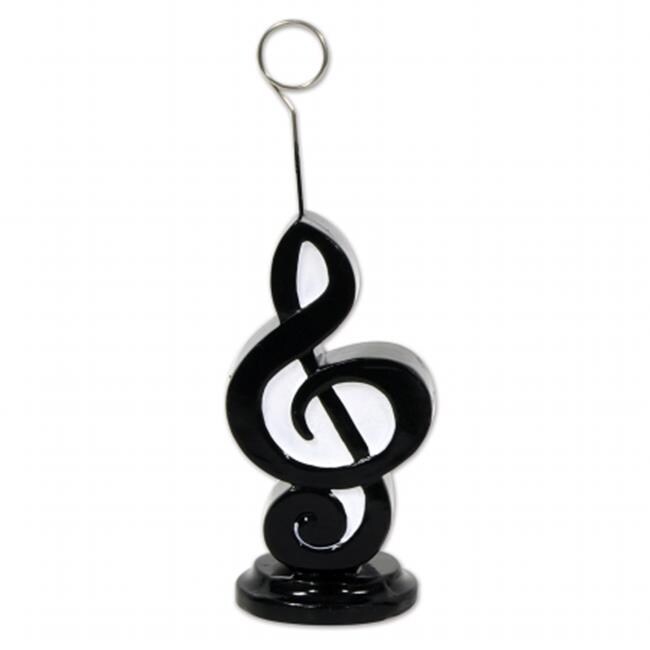 Beistle Company  Musical Note Photo-Balloon Holder - Pack of 6