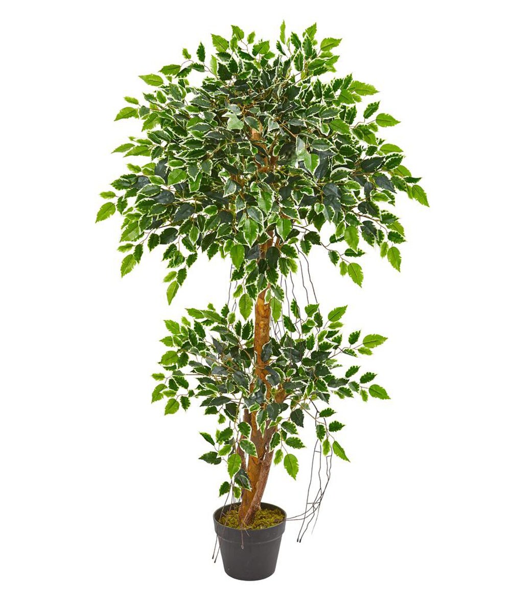 Nearly Natural 4' Variegated Ficus Artificial Tree Michaels