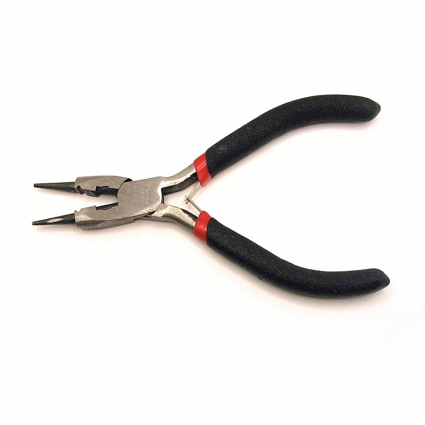 7 Piece Jewelry Making Pliers Set with Lineman, End Cutting, Diagonal  Cutter, Needle, Long, Bent and Round Nose Wire Cutters for Wire Wrapping Kit  (5 In)