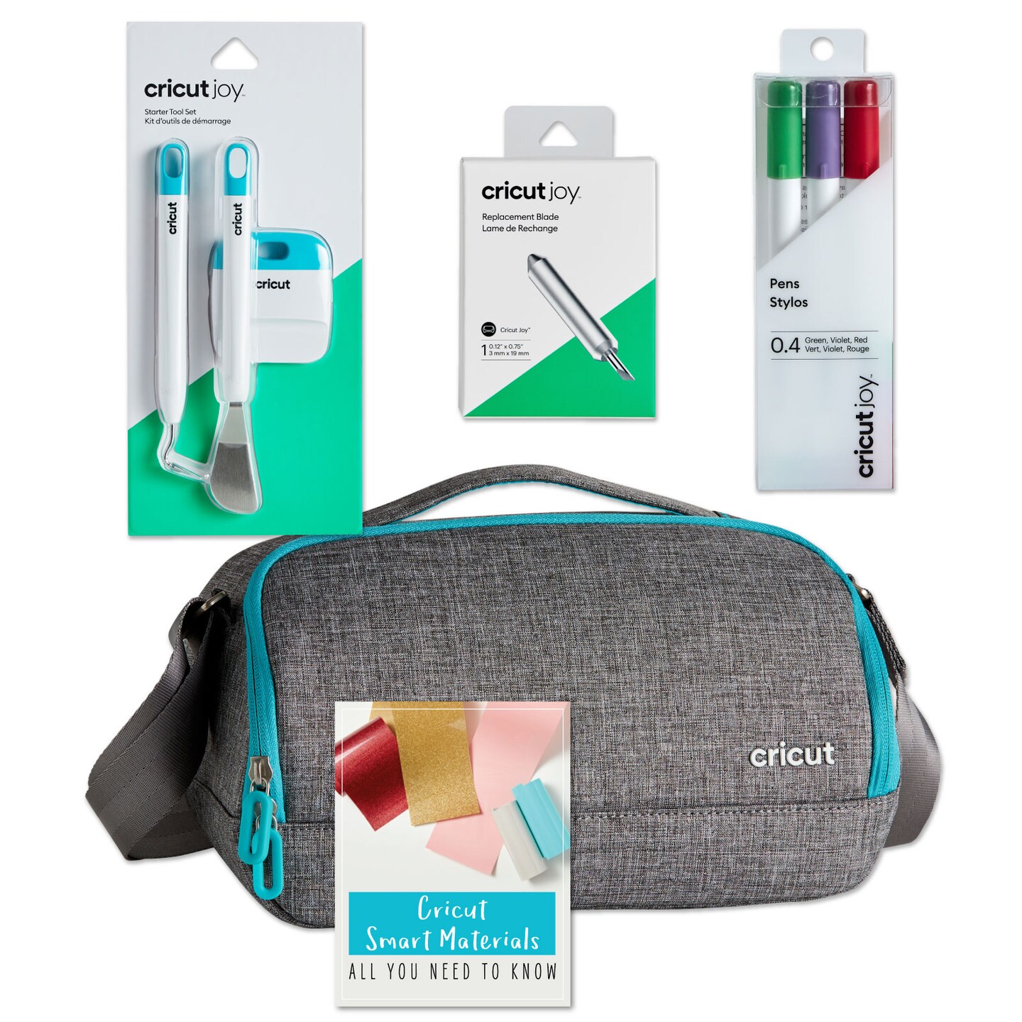 Cricut Joy Beginner Accessory Bundle - Storage Tote, Pen, Blade, Tools