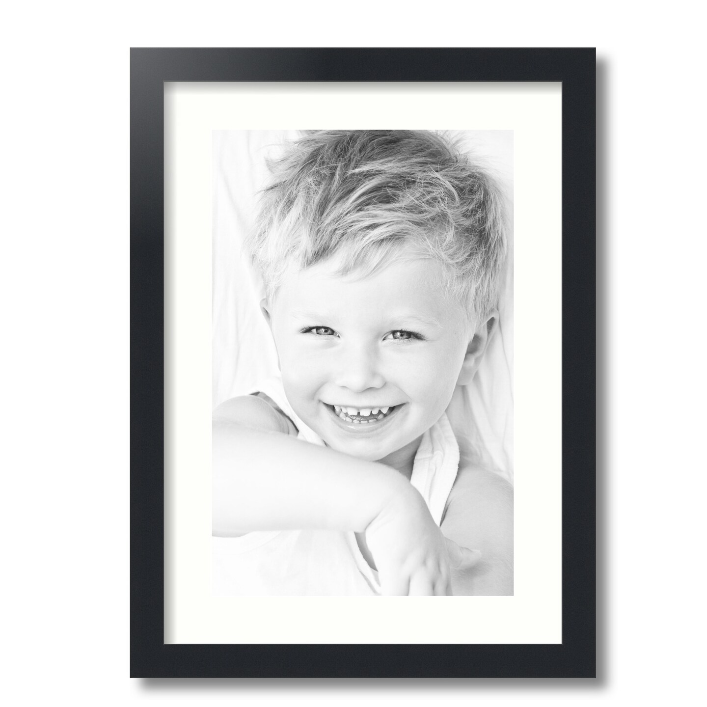 ArtToFrames 15x21" Matted Picture Frame with 11x17" Single Mat Photo Opening Framed in 1.25" Black and 2" Mat (FWM-3926-15x21)