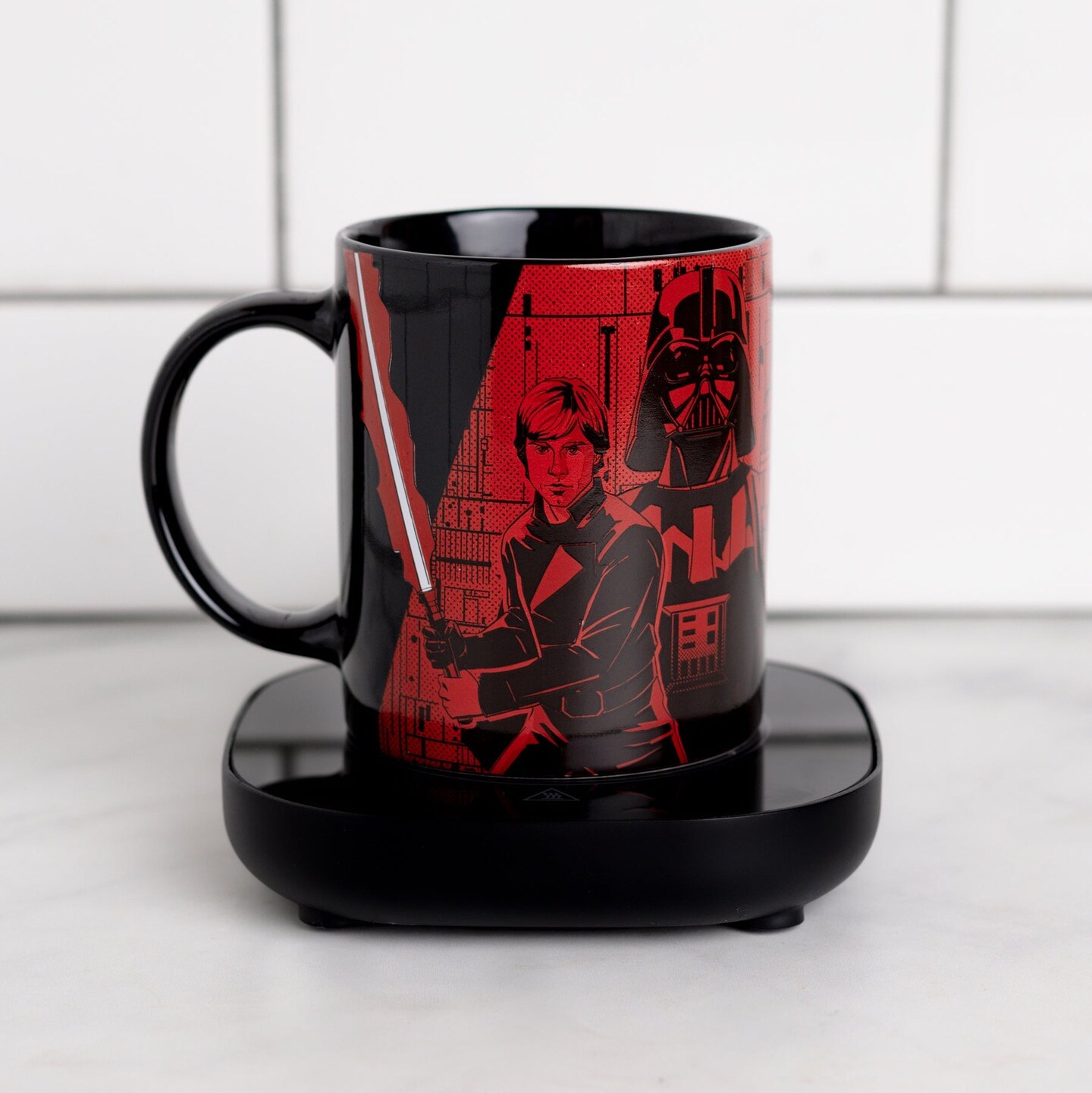 Uncanny Brands Star Wars Return of the Jedi 40th Anniversary Mug Warmer Set