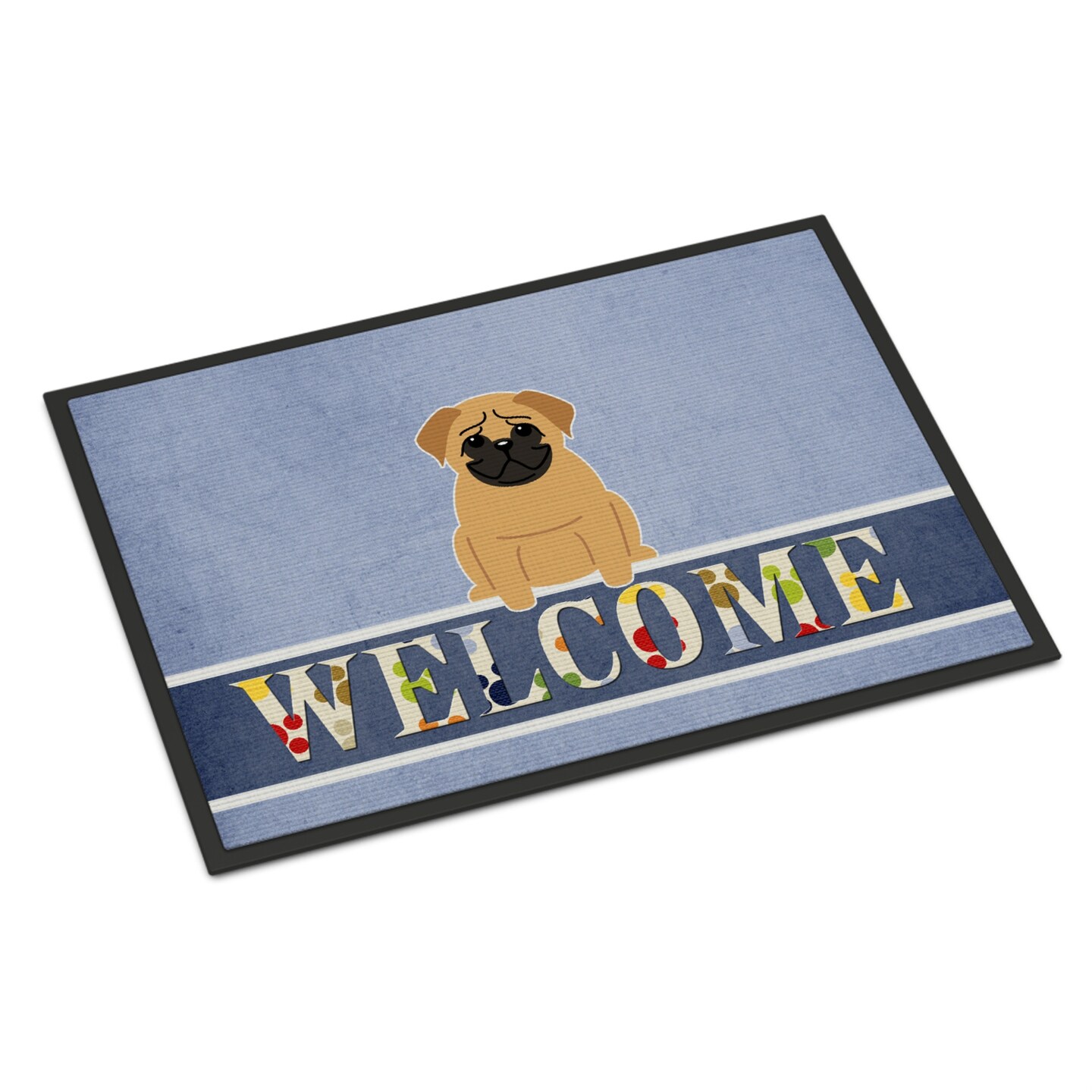 Pug doormat hotsell