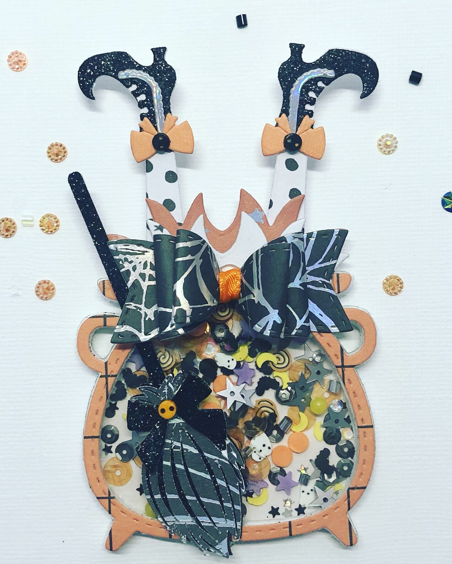 Buttons Galore Colorful Polymer Clay Embellishments for Craft Scrapbooks Cardmaking (October 31st, 1,800 Pieces - 36 Grams)