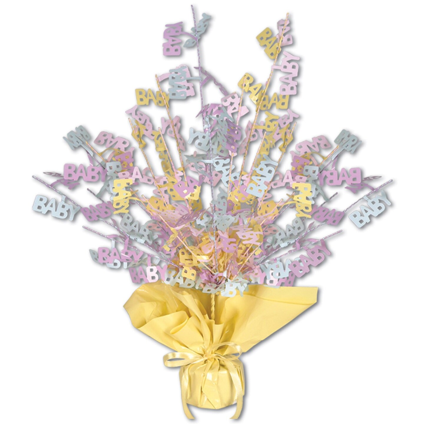 Sparkling Baby Shower Centerpieces - 12 Pack