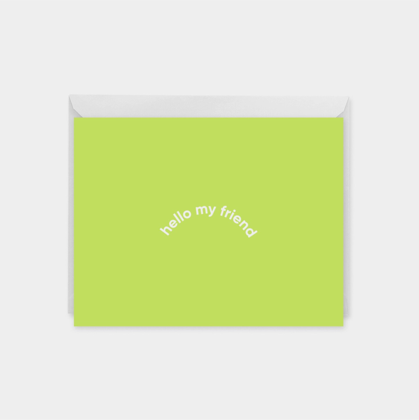 Neon Gradient Personalized Note Cards,
