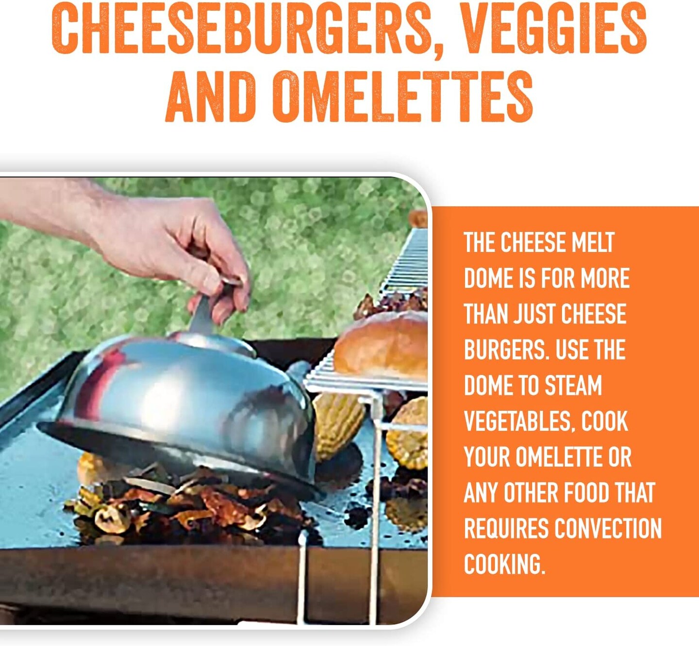 Yukon Glory Cheese Melting Dome