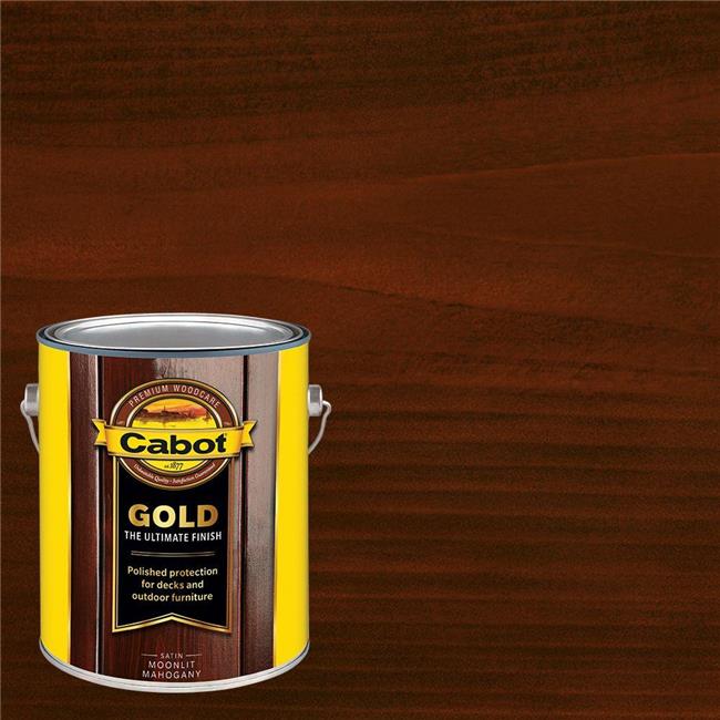 CabotValspar 210496 1 gal Moonlit Mahogany Gold Oil Exterior Deck