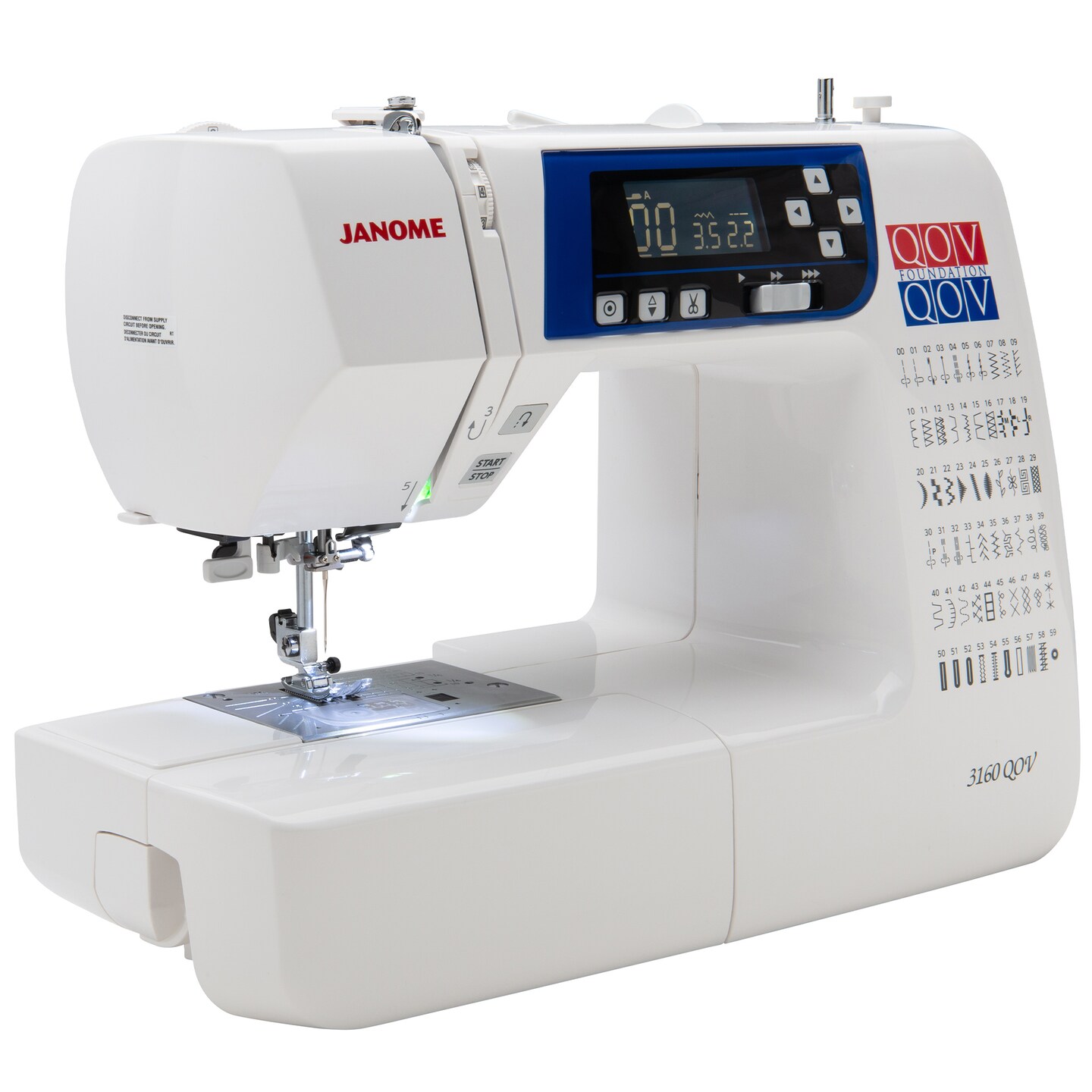 Janome 3160QOV Quilts of Valor Computerized Sewing and Quilting Machine
