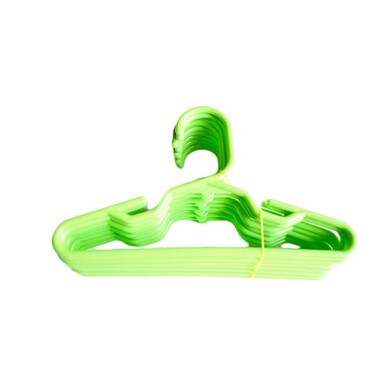 6 Pc. Tropical Green Hangers for 18 Inch Doll Clothes - Stylish and Practical Closet Organization