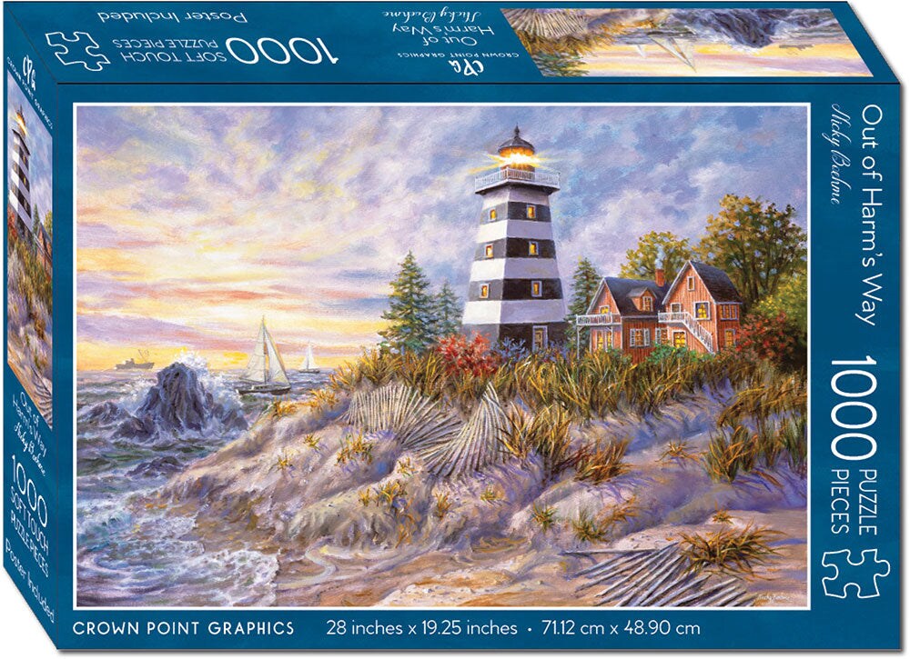 Out of Harm&#x2019;s Way - 1000 Piece  Jigsaw Puzzle
