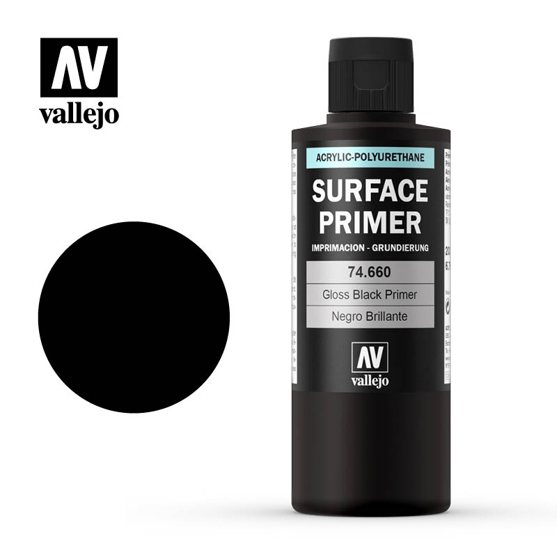 Vallejo Gloss Black Primer Premium Color | Michaels