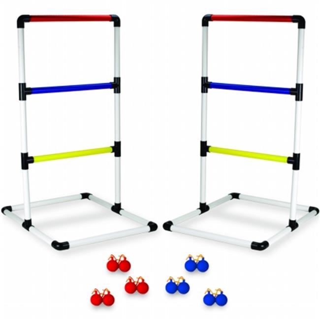 Brybelly Holdings Indoor & Outdoor Ladderball Set with Carry Case & Ground Spikes