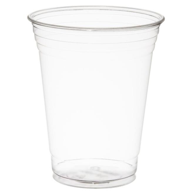 CPC TP12 12 oz Disposable Clear Heavy Duty Plastic Cup, Case of 1000 - 20 Case of 50