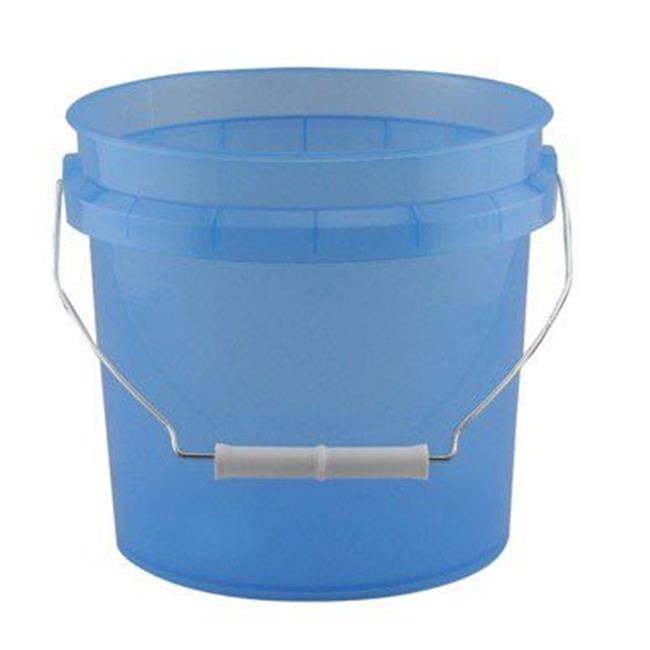 Leaktite 01GL12B 1 Gallon Translucent Pail - Blue