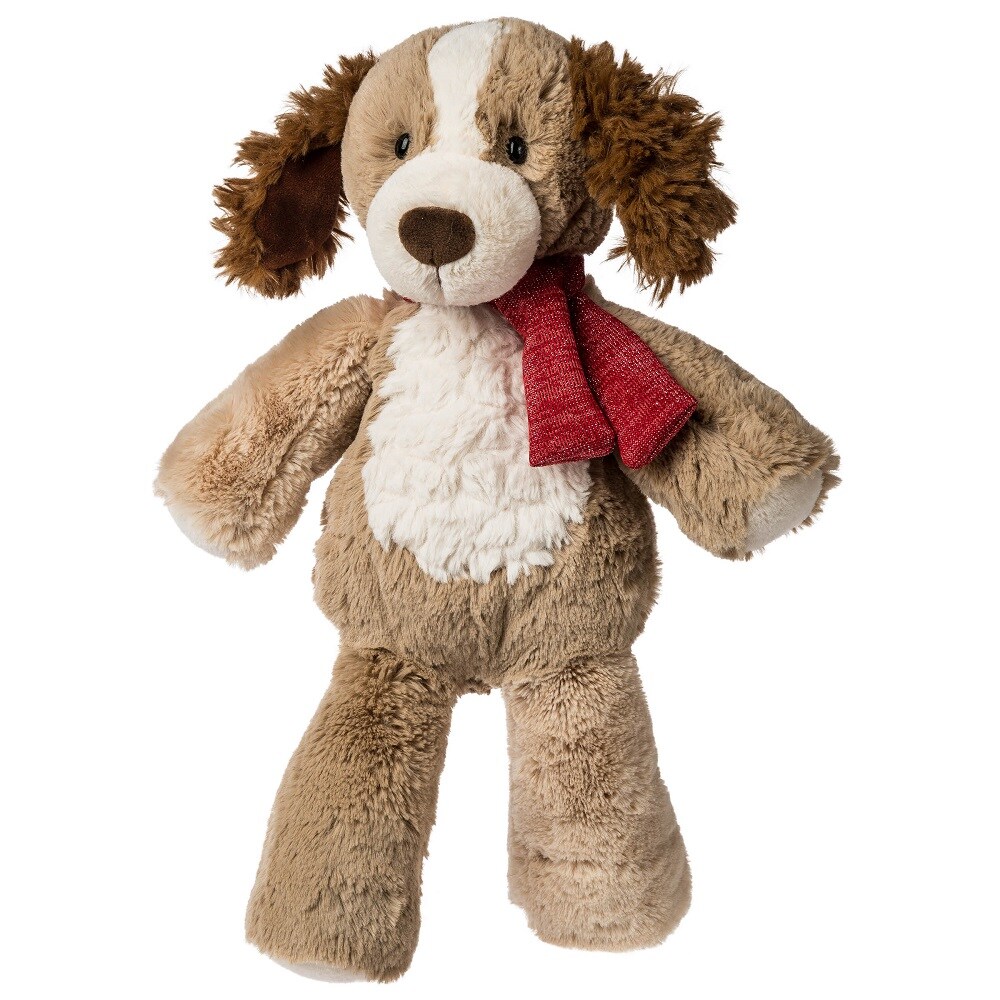 Marshmallow Zoo Holiday Parker Pup by Mary Meyer - 13" Stuffed Animal