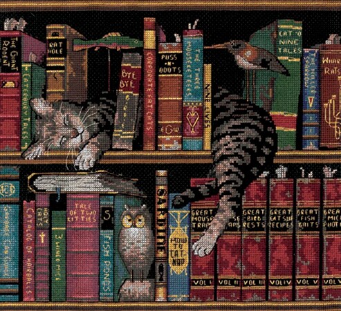 Dimensions Counted Cross Stitch Kit 12&#x22;X11&#x22;-Frederick The Literate