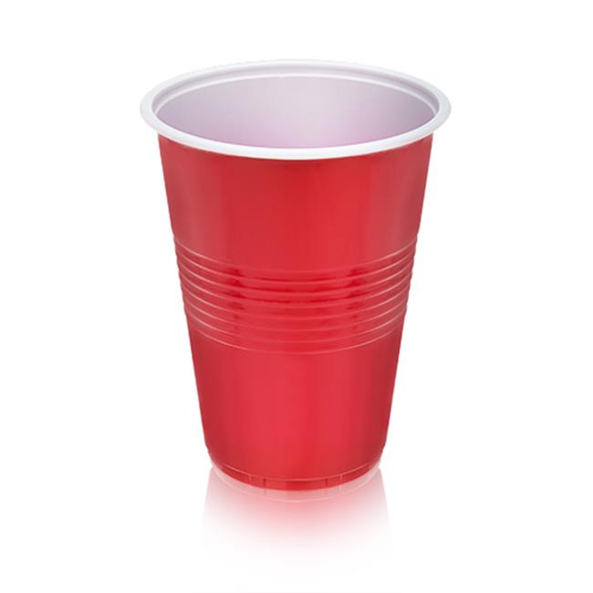 True  16 oz Red Party Cups, Red - Pack of 50