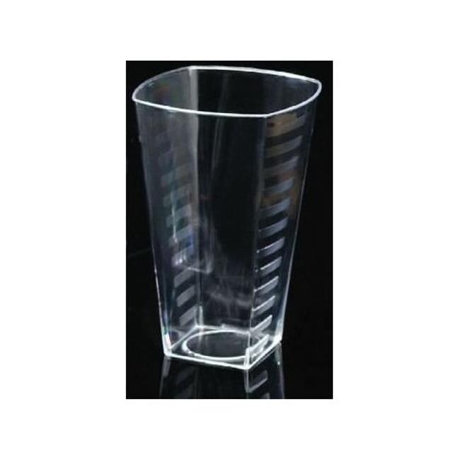 16 Oz Square Clear Plastic Glasses Pack of 168 Michaels