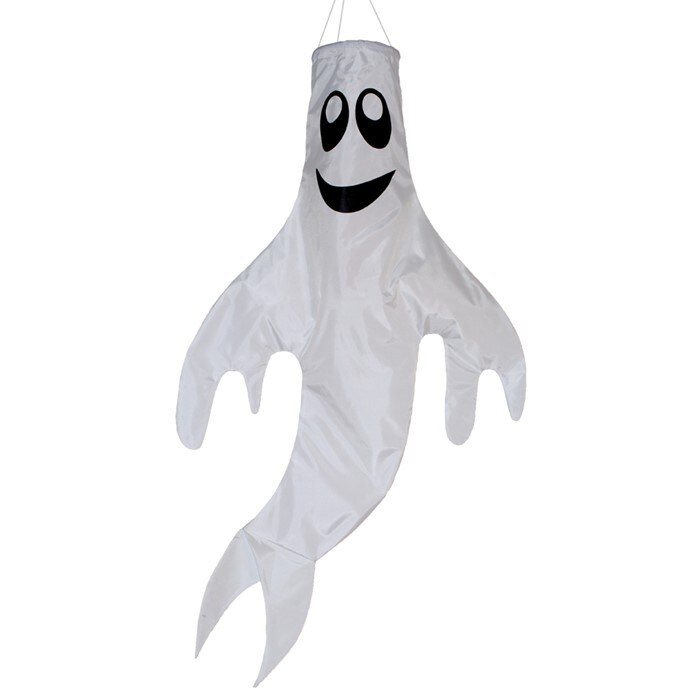 In the Breeze Large 43 inch Ghost Windsock Halloween Hanging Decoration