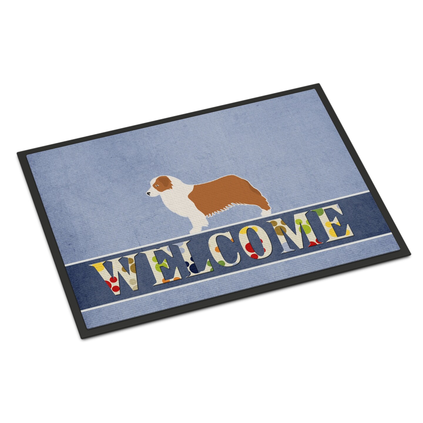 Australian shepherd outlet doormat