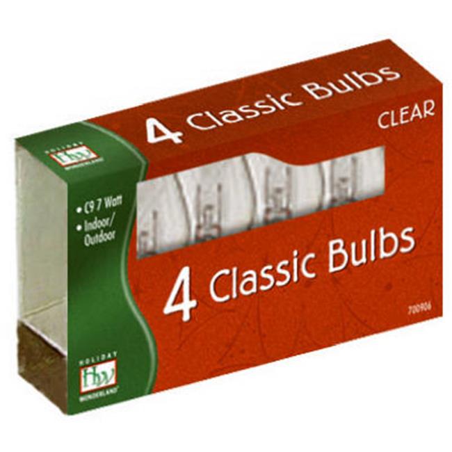 Noma Inliten 1094C88 HW C9 Clear Replacement Bulb 4 Pack Michaels