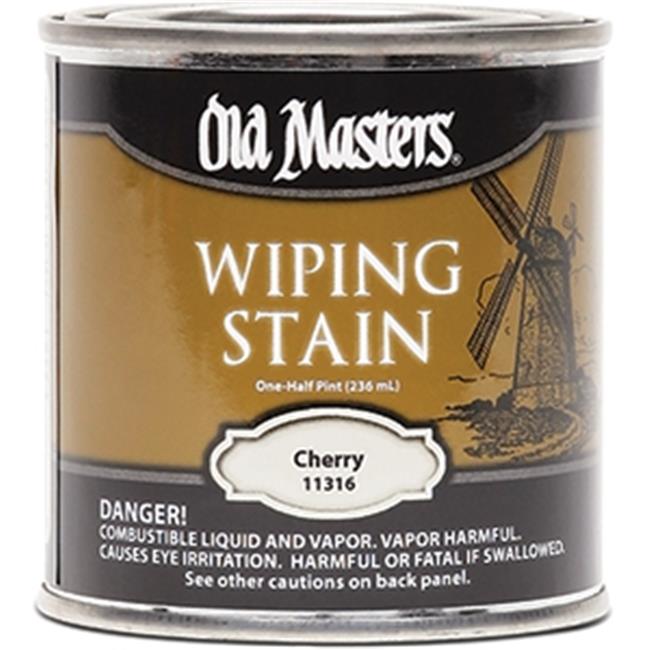 Old Masters 0.5 Pint. Cherry Wiping Stain- 240 Voc