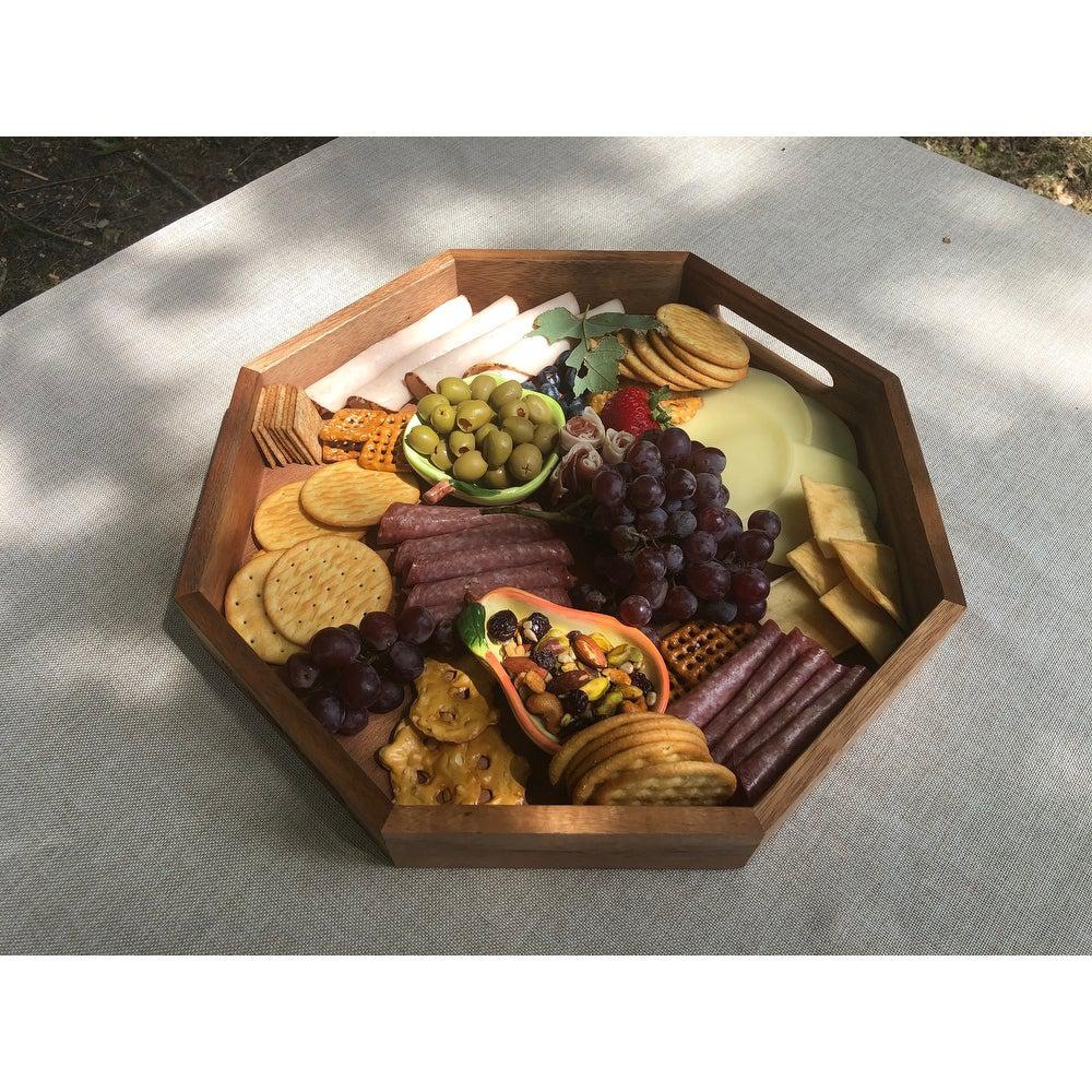 Kalmar Home Octagon Serving Tray - 15