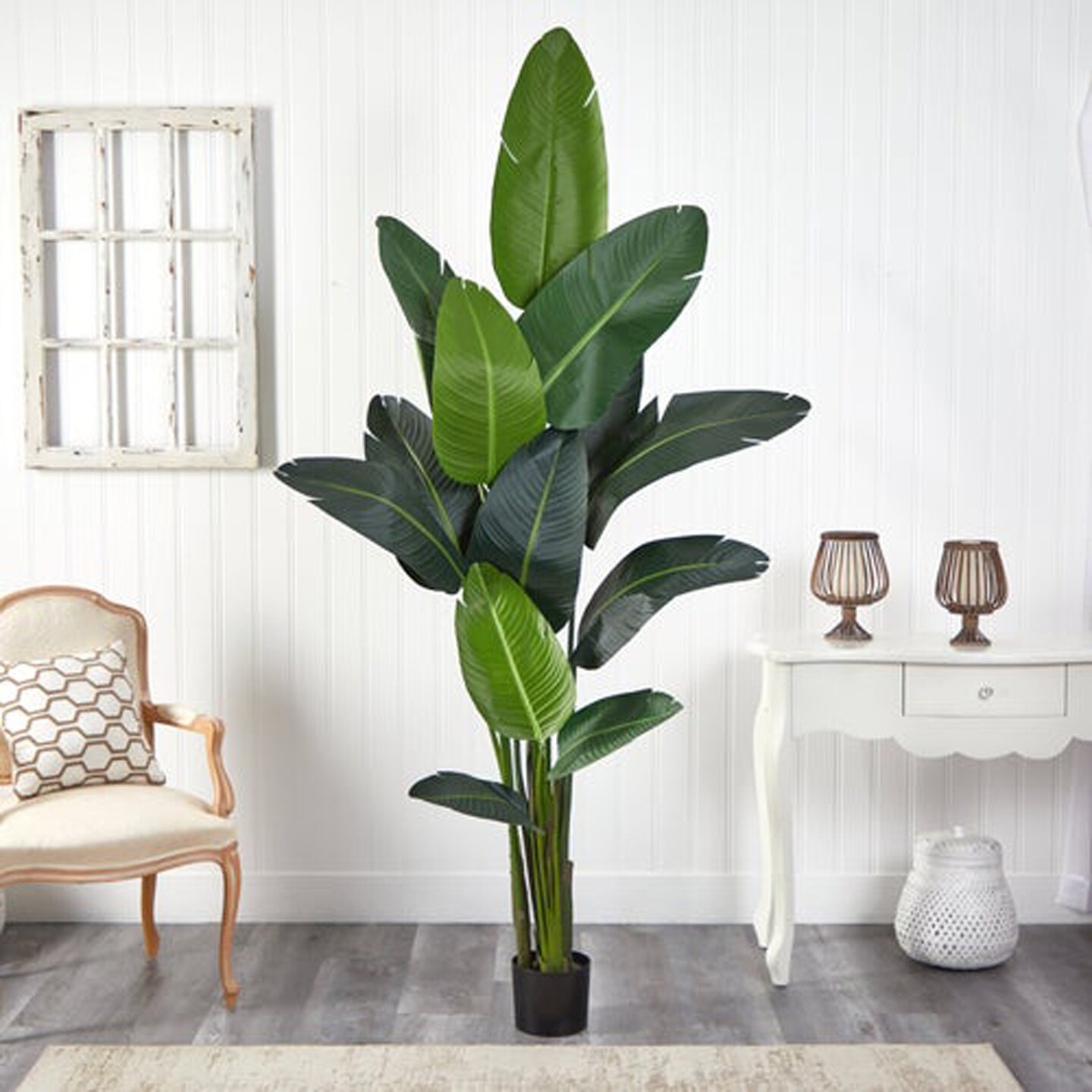 Nearly natural Decorative Travelers Palm Artificial Tree