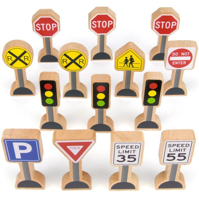 Brybelly TVEH-606 Street Signs Playset | Michaels