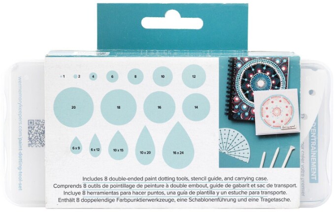 We R Memory Keepers Paint Dotting Set 60000593 (11 Pieces)by American Crafts