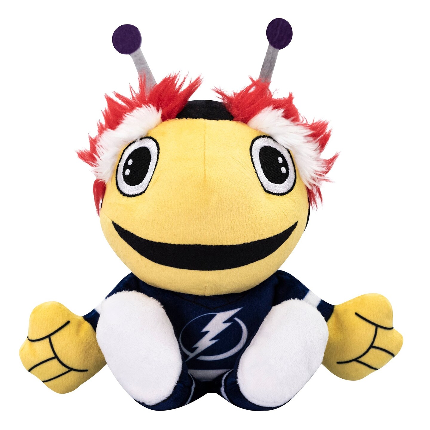 Bleacher Creatures Tampa Bay Lightning Thunderbug 8" Kuricha Mascot Sitting Plush