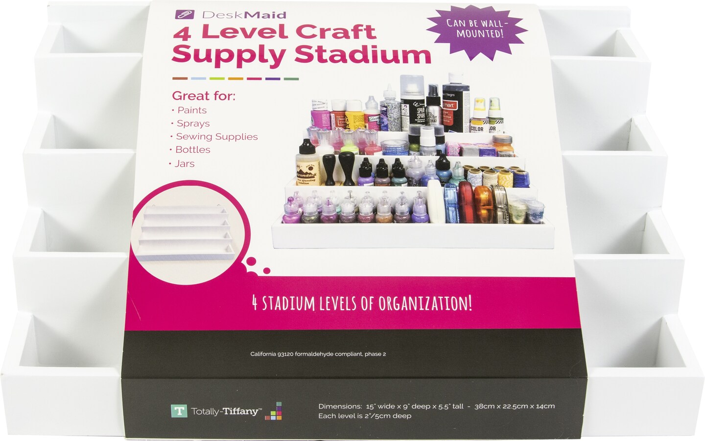 Totally-Tiffany Stamp &#x26; Supply Stadium-4 Level