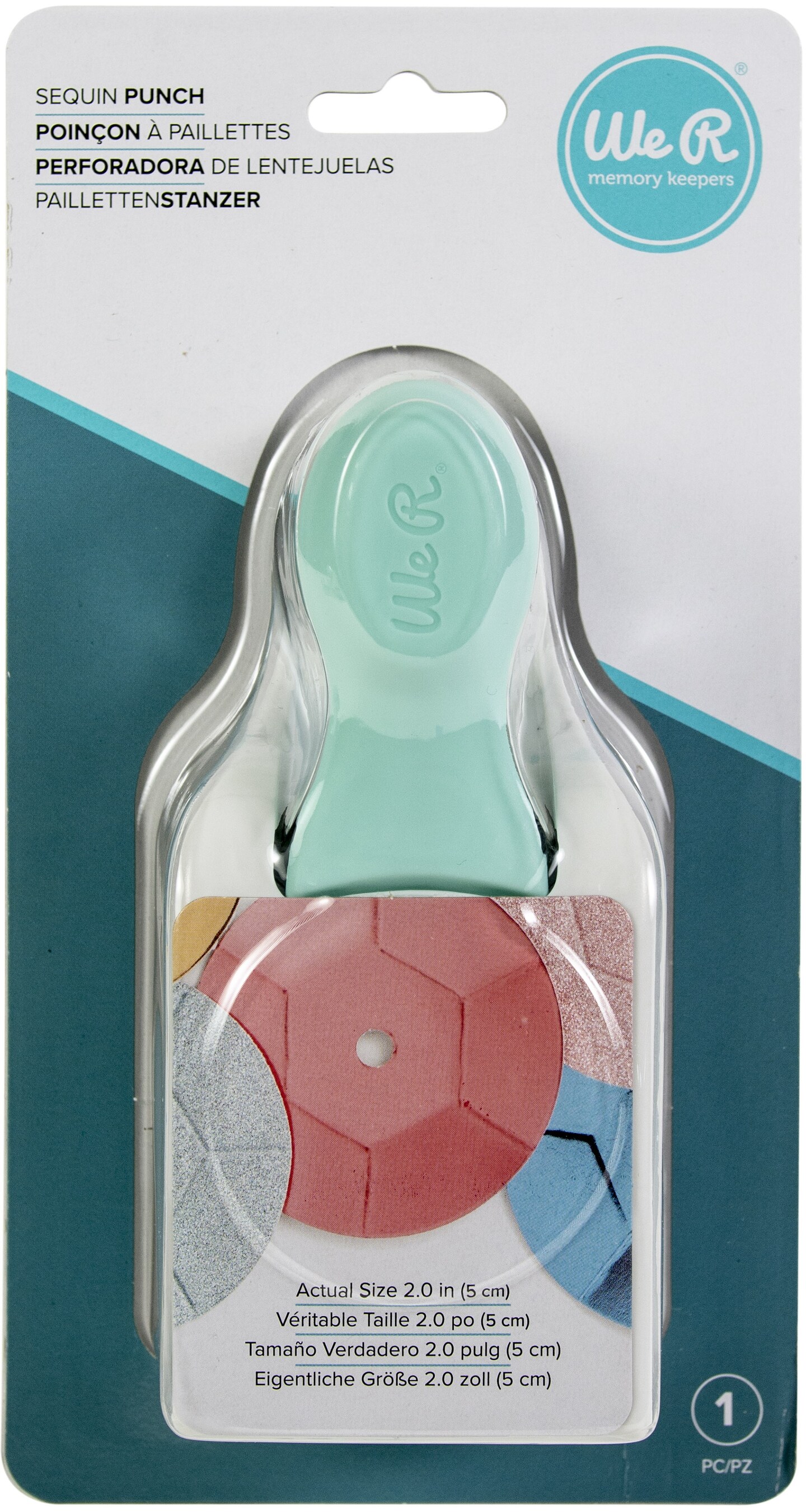 We R Embossing Punch-2&#x22; Sequin