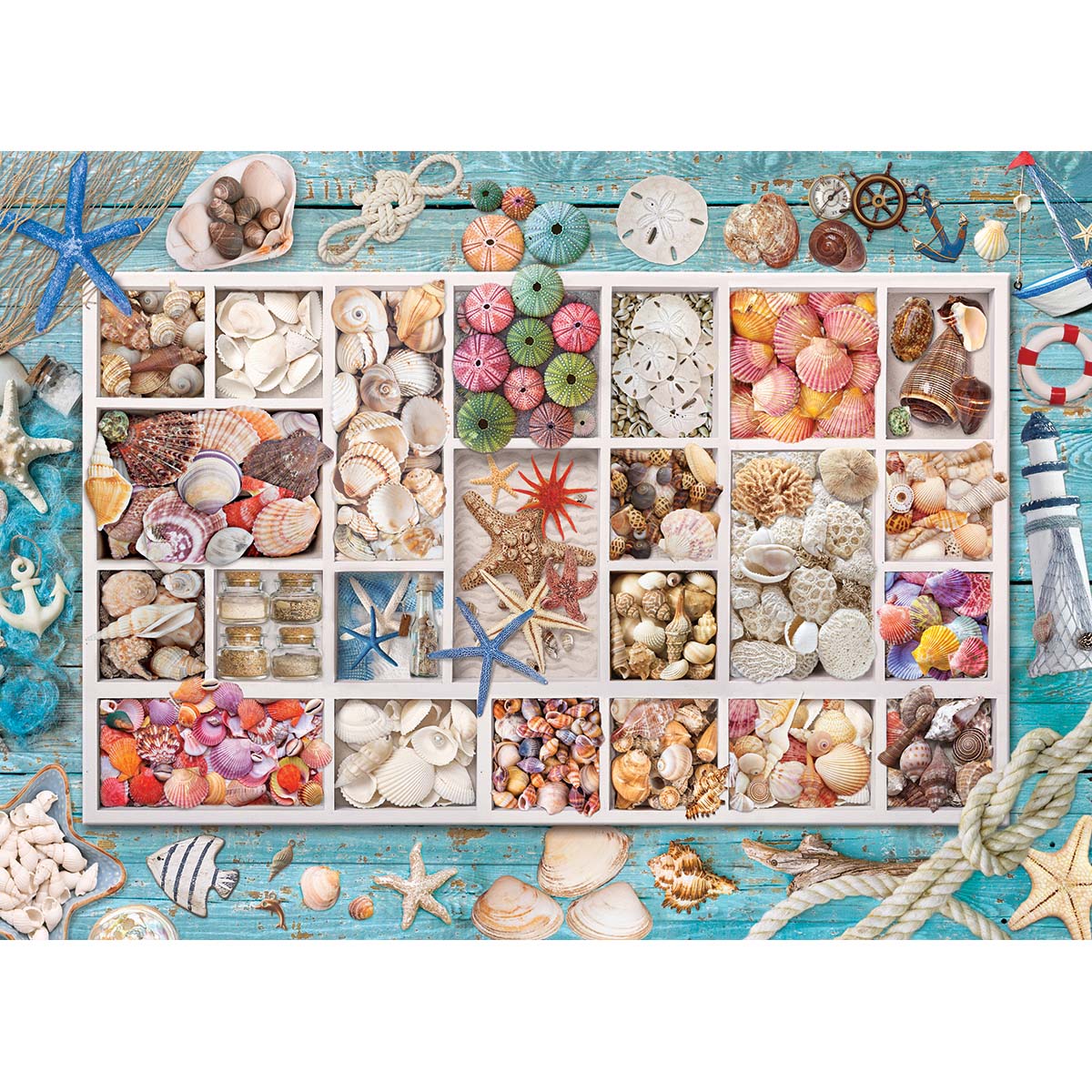 Eurographics Puzzle „60's Love Collection“ – 1000 Teile, Ca. 68 X 48 Cm, Für Die Ganze Familie