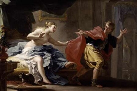 Joseph and Potiphars Wife Poster Print by  Filippo Falciastore - Item # VARPDX277498