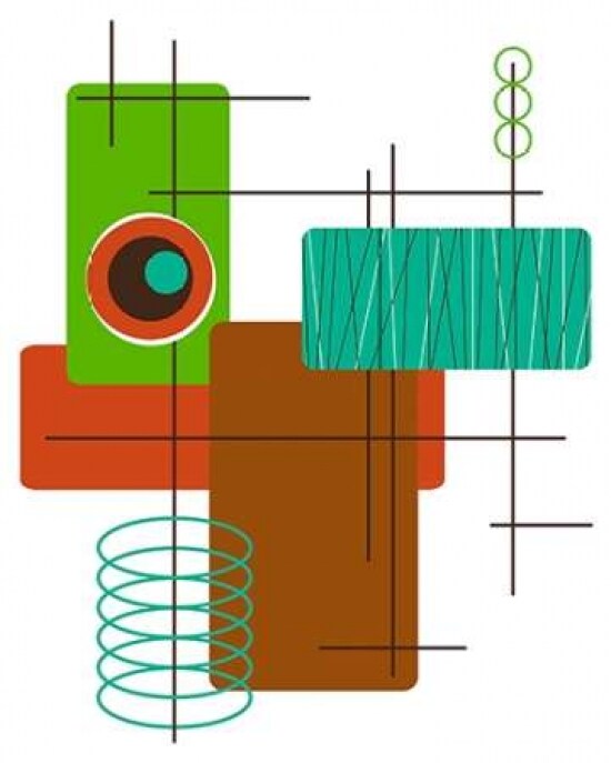 Modop in Green Poster Print by Tonya Newton - Item # VARPDXN263D