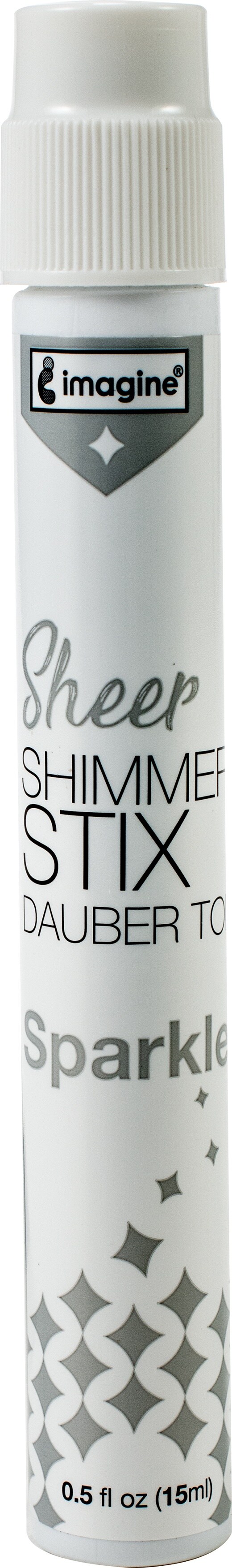 Imagine Sheer Shimmer Stix W/Dauber Top .5Fl OzSparkle Michaels