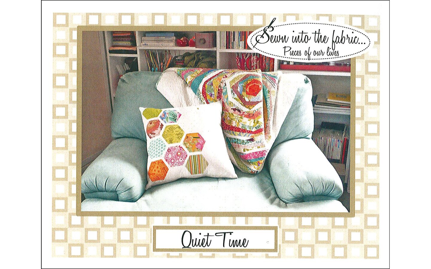 Sewn Into The Fabric Quiet Time Pillow Ptrn