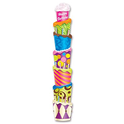 Jtd Birthday Cake Pull-Down Cutout
