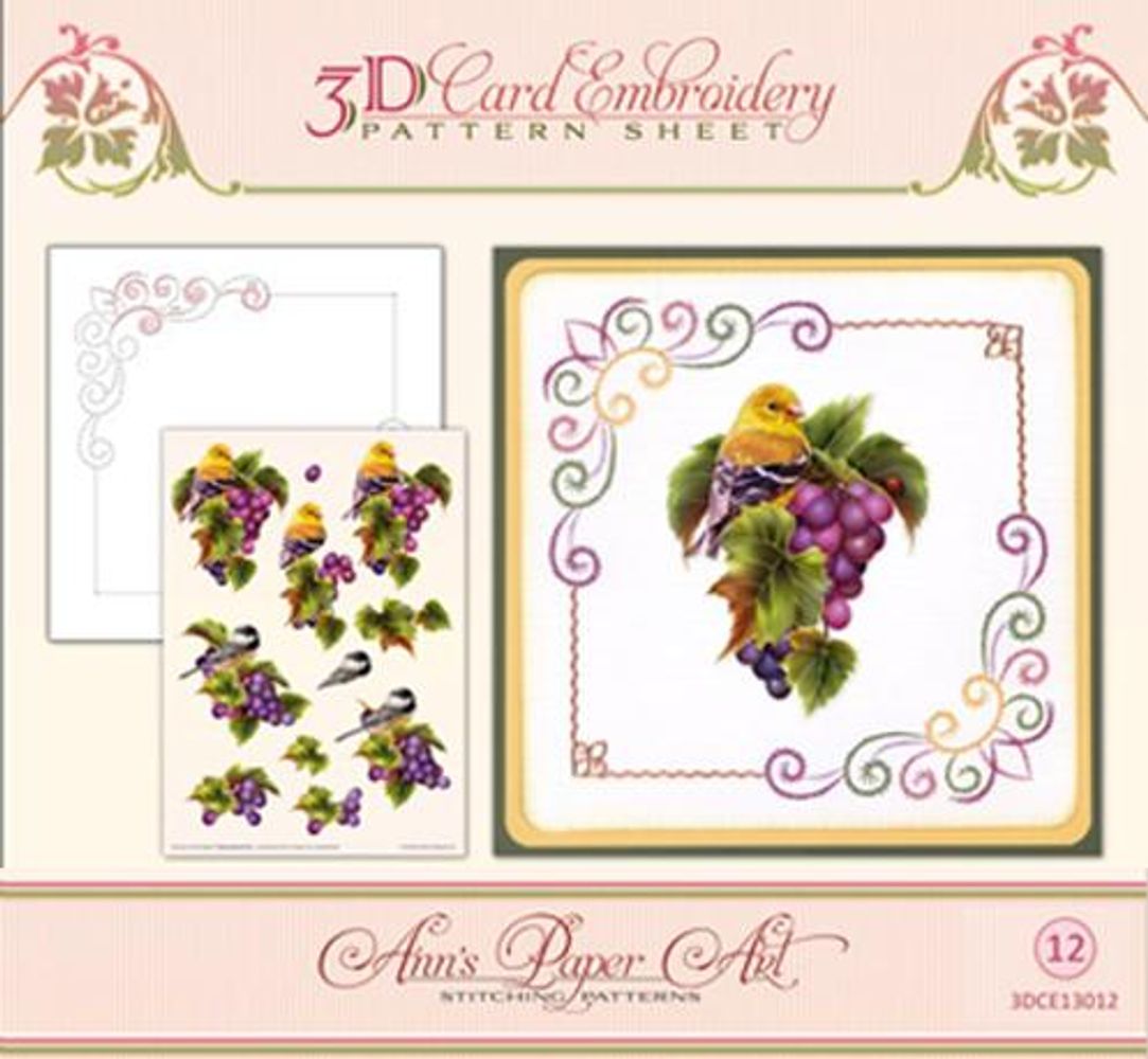 Ann's Paper Art - Embroidery patterns and flower sheets | Michaels