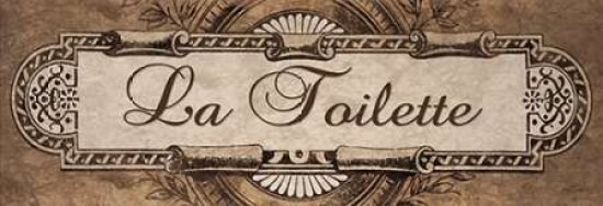 French Bath Sign I Poster Print by Todd Williams - Item # VARPDXTWM125