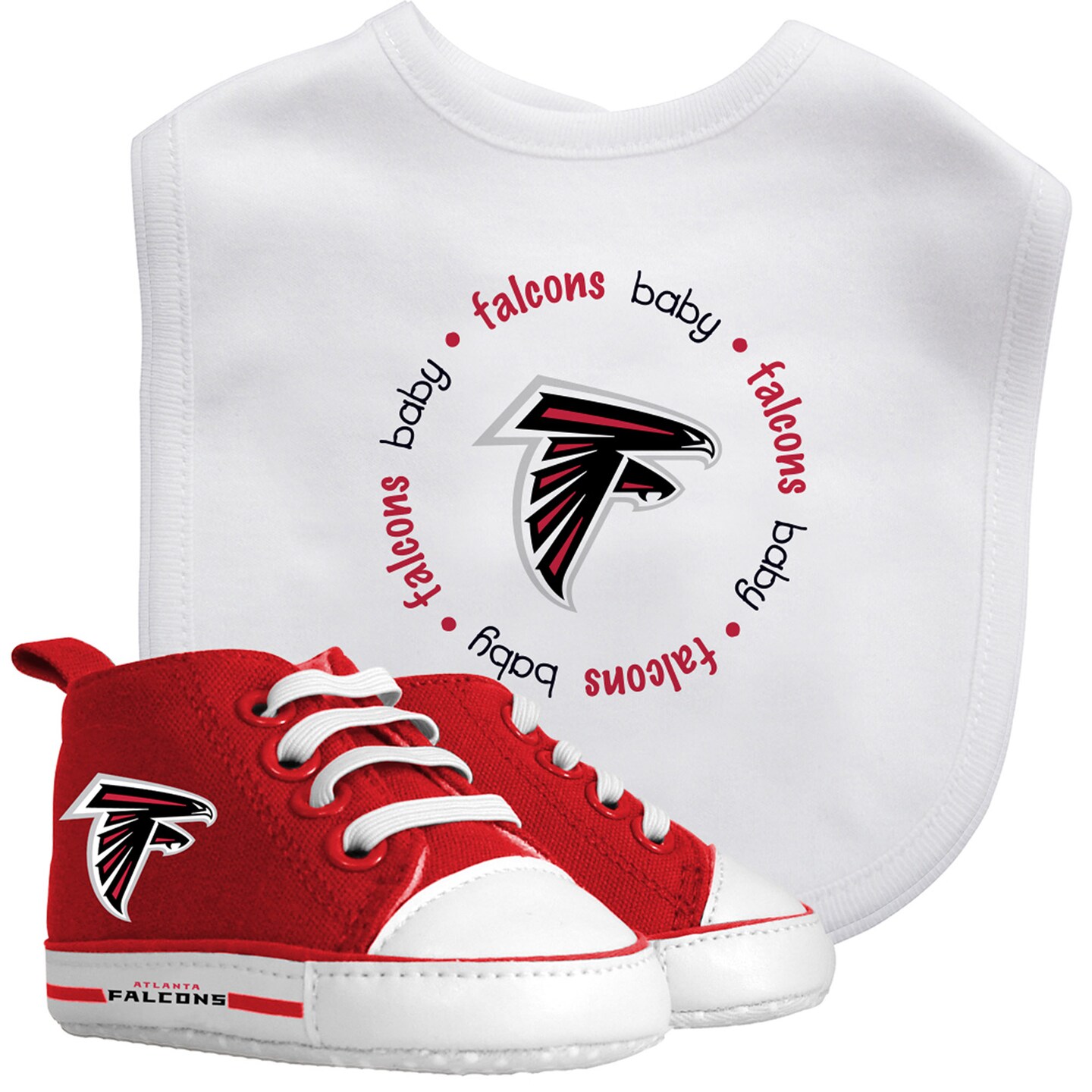 Baby Fanatic 2 Piece Bid and Shoes - NFL Atlanta Falcons - Unisex Infant  Apparel