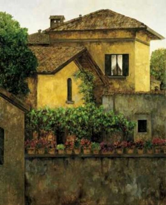 Golden Villa Poster Print by Montserrat Masdeu - Item # VARPDXMMP601