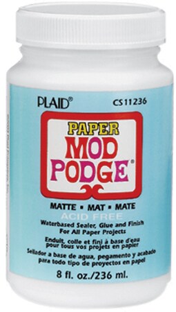 Plaid Mod Podge for Paper Matte 8oz
