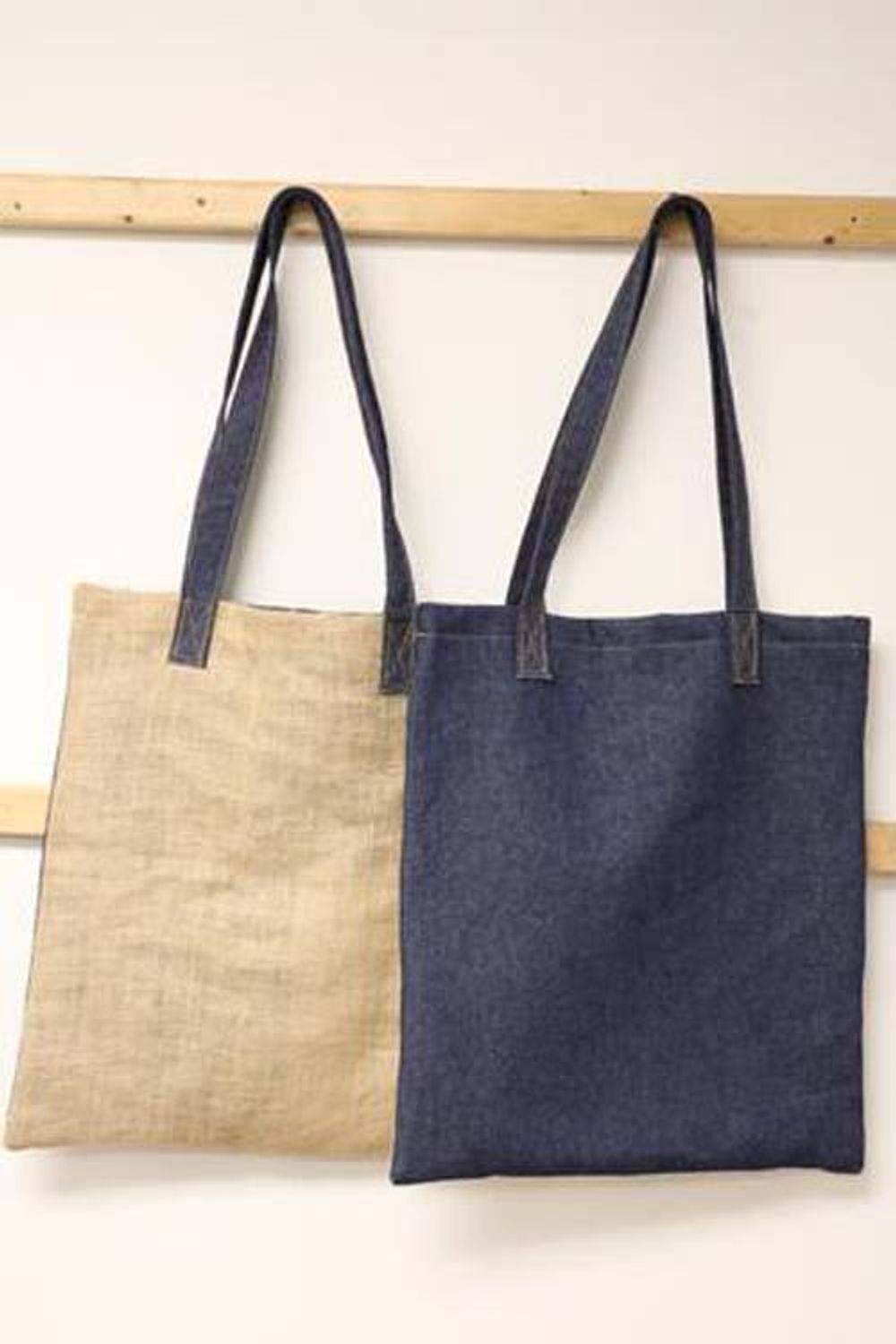 Natural Flat Cotton Bags