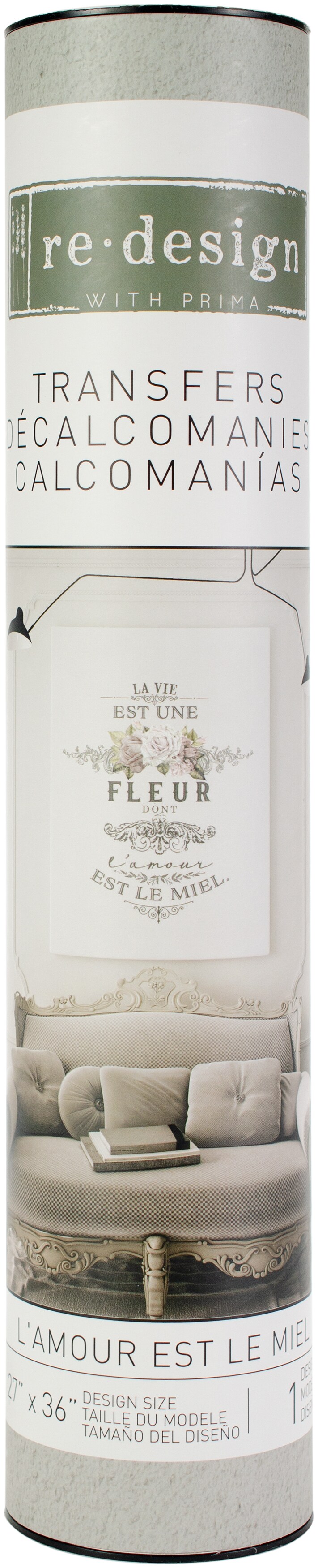 Prima ReDesign Decor Colored Transfer Michaels