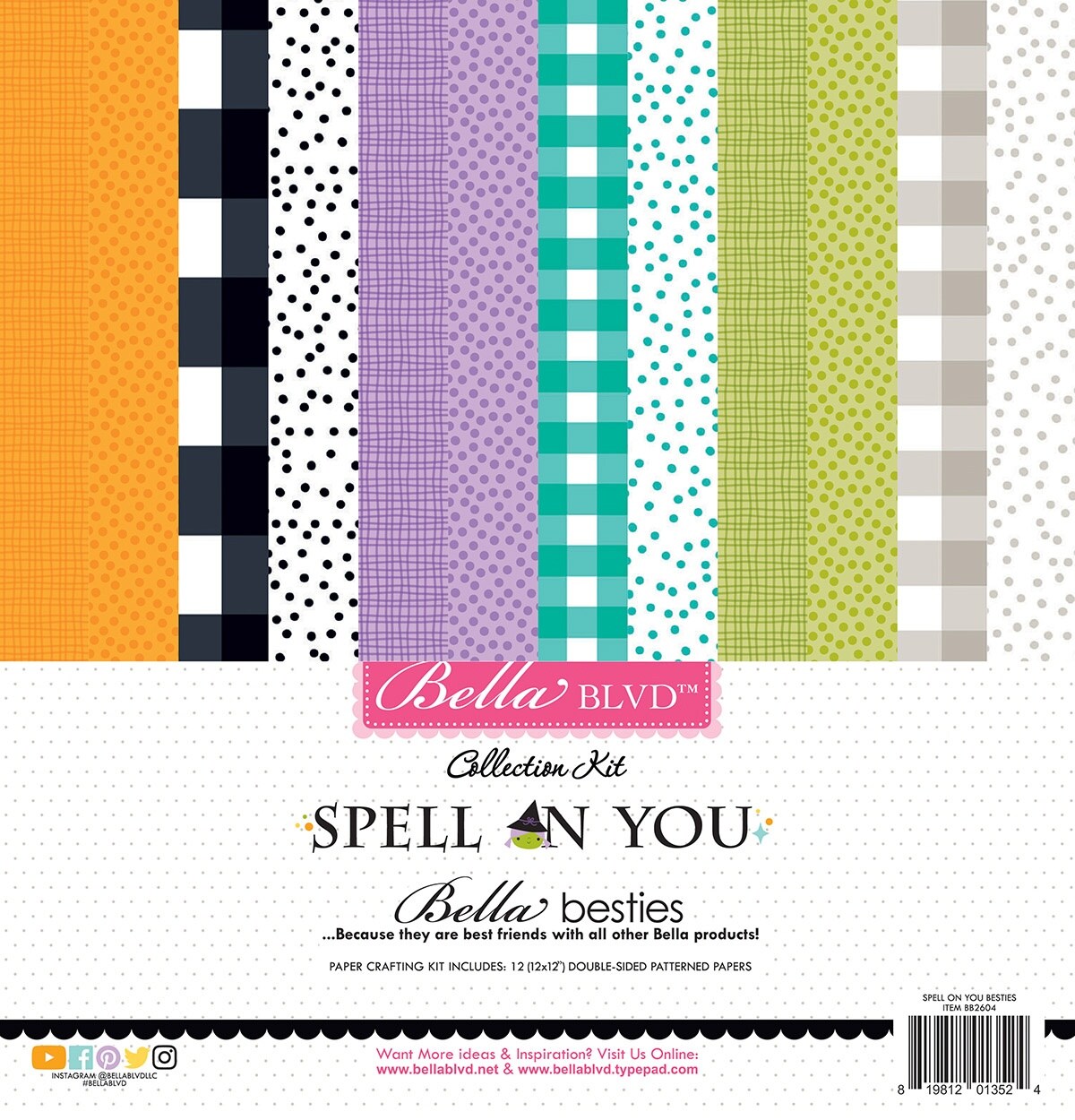 Bella Blvd Besties Collection Kit 12&#x22;X12&#x22;-Spell On You